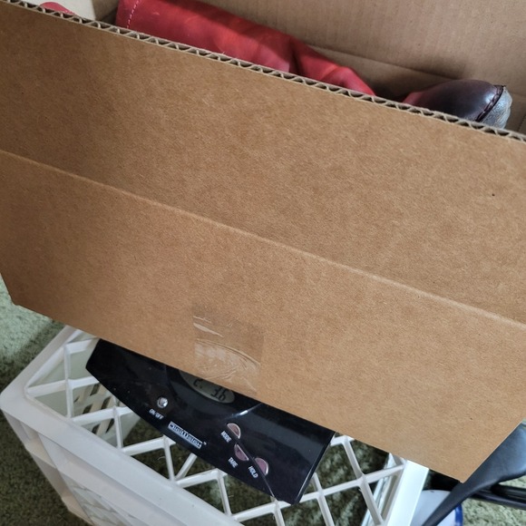 Fly London Simi Boots Wedge Womens Shaft Slip On Zip Red Merlot EU 39 9-9.5 - Picture 11 of 11